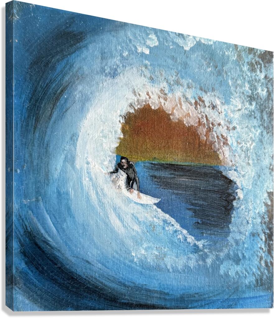 Collection WAVES - Teahupoo spot Canvas Print