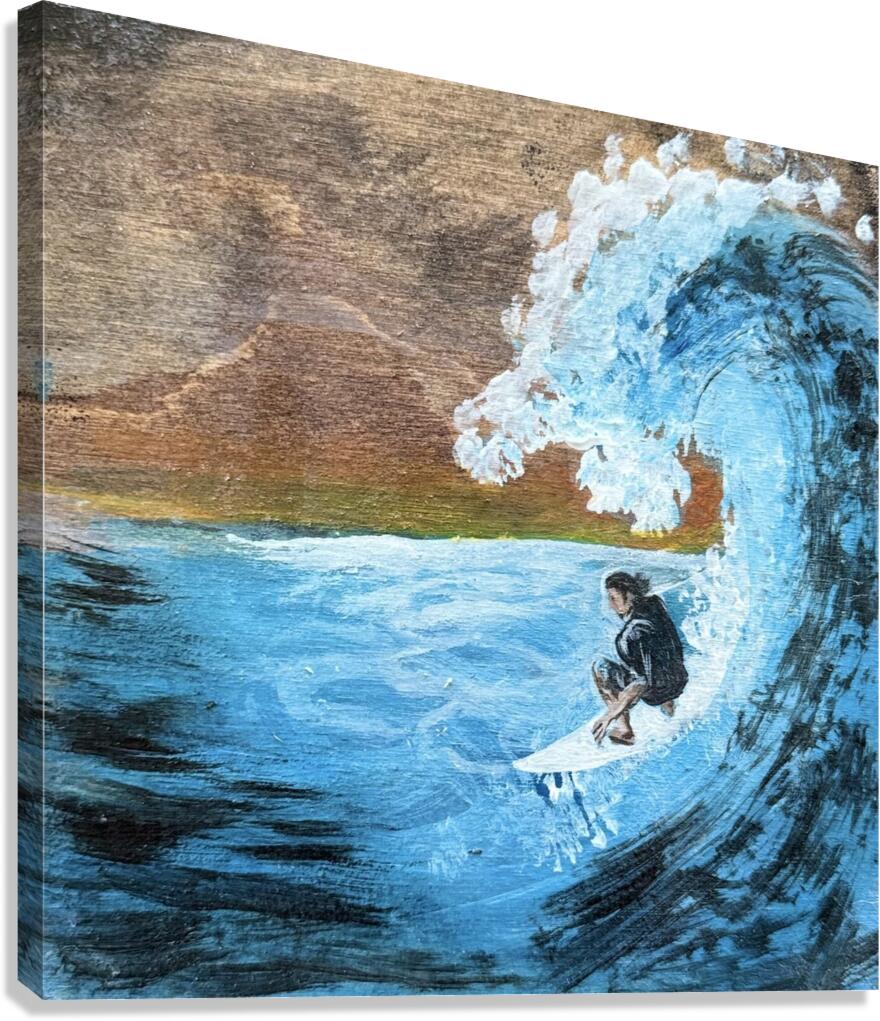 Collection WAVES - Hermosa Beach Canvas Print