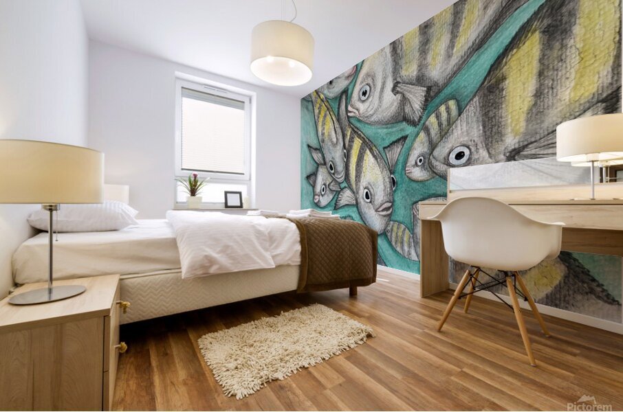 Collection TREASURE OF THE SEA - Fish Mural print