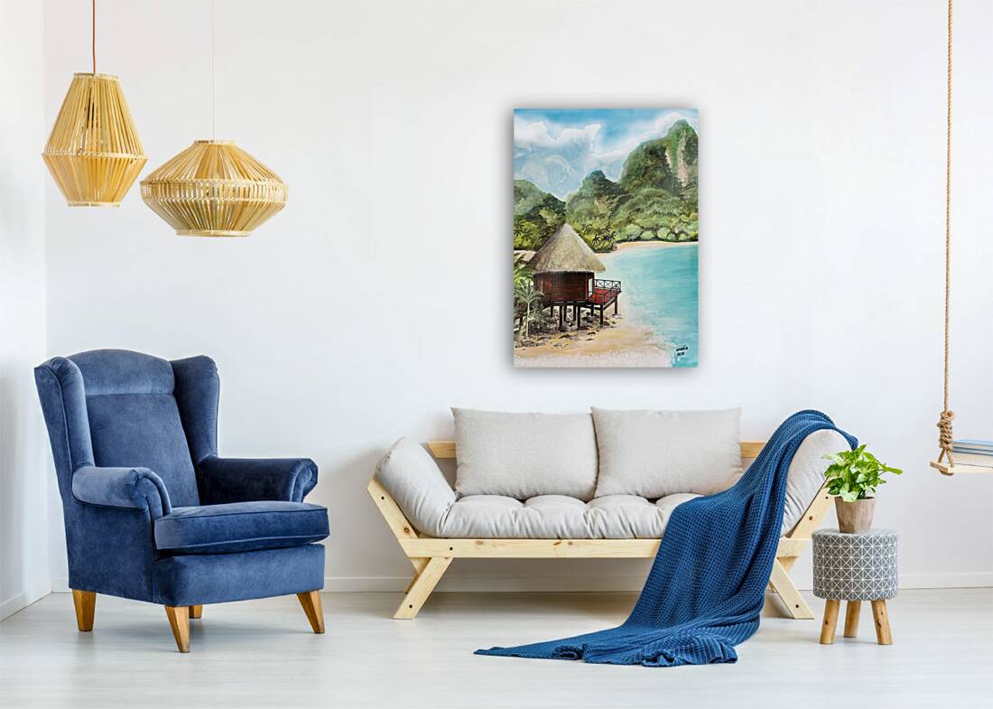 Collection HAWAII- Secret beach Reproduction