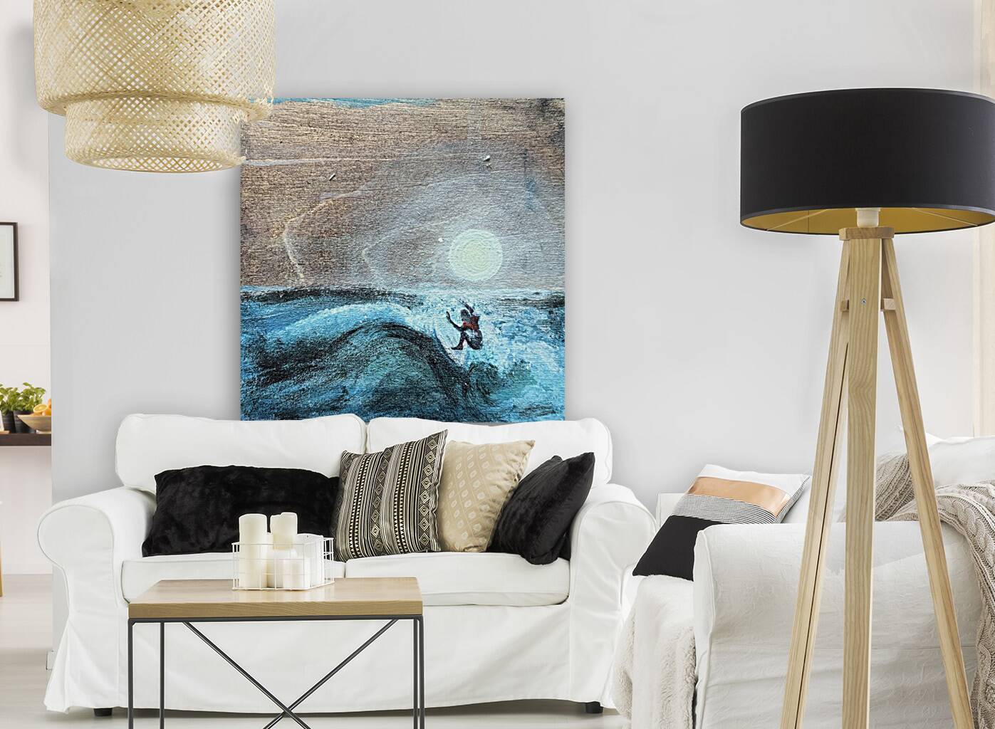 Collection WAVES - Tamarindo Beach Reproduction