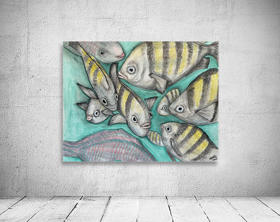 Collection TREASURE OF THE SEA - Fish Wall Preview