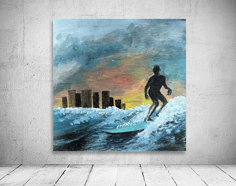 Collection WAVES - Malibu Beach Wall Preview