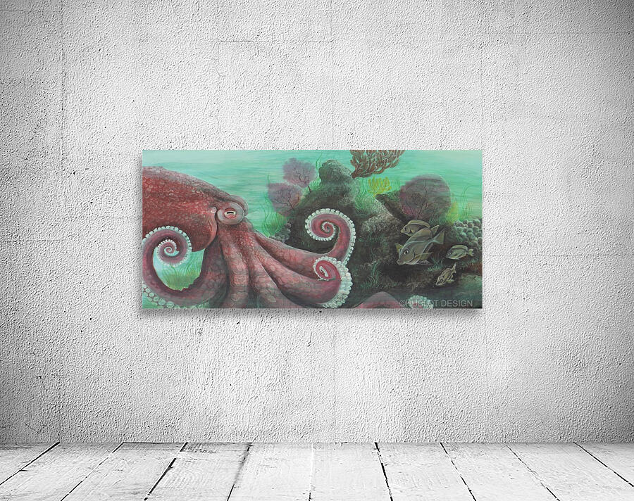 Collection WAVES - Octopus Wall Preview