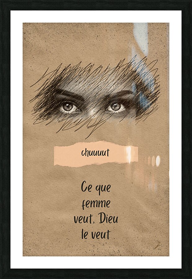 femme Picture Frame print