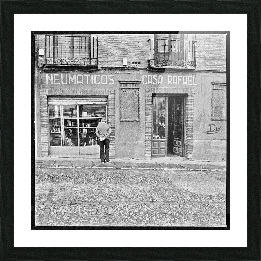 Window shopping  Picture Frame print