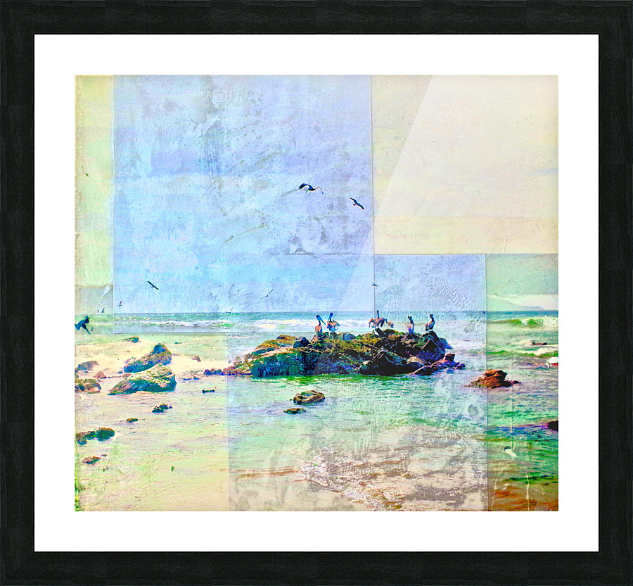 Bird break Picture Frame print
