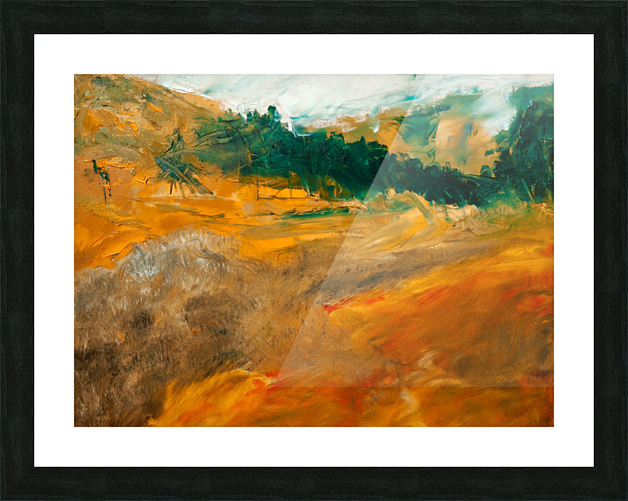 Blustery Picture Frame print