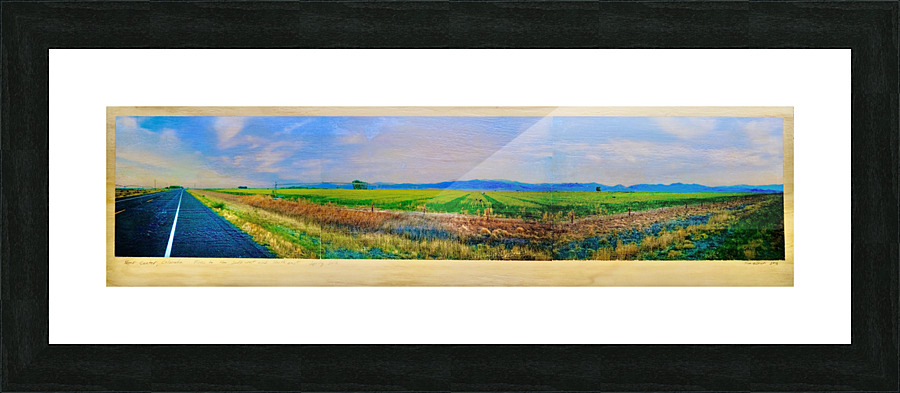 Fire season Picture Frame print