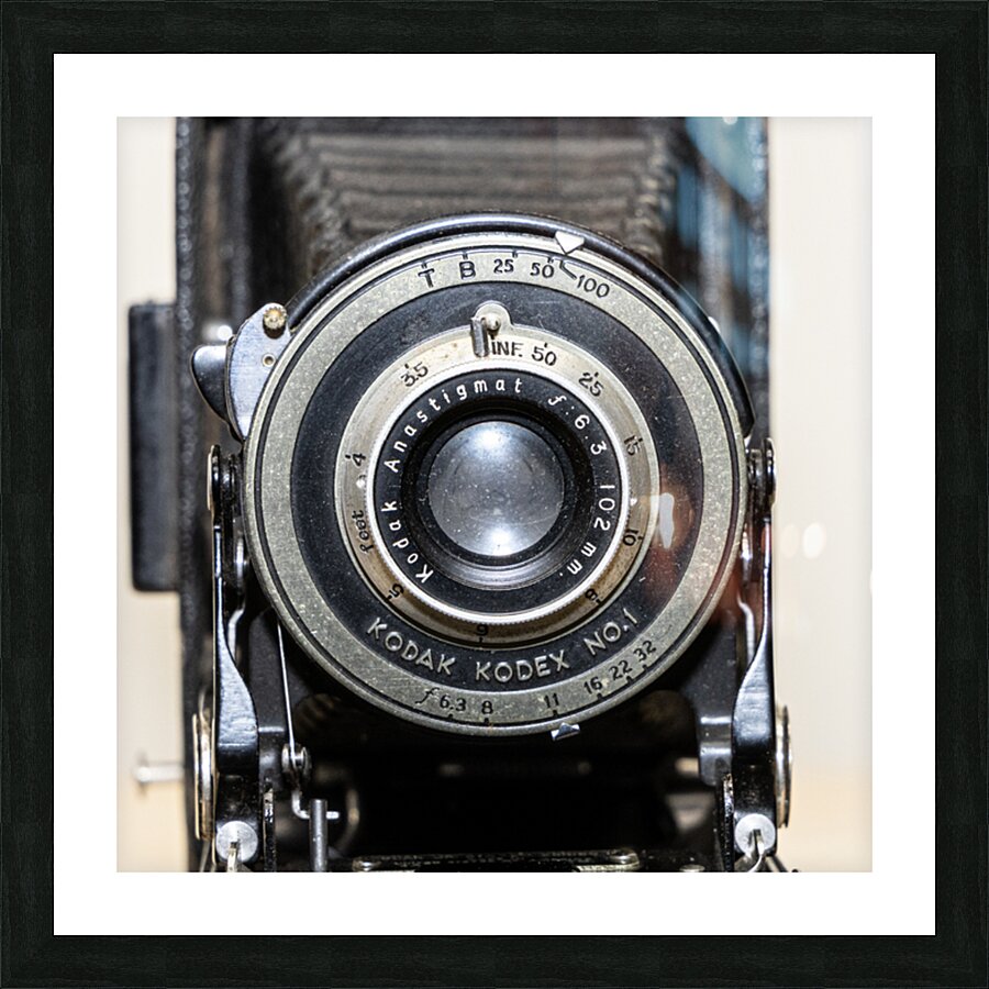 Old camera 11 Picture Frame print