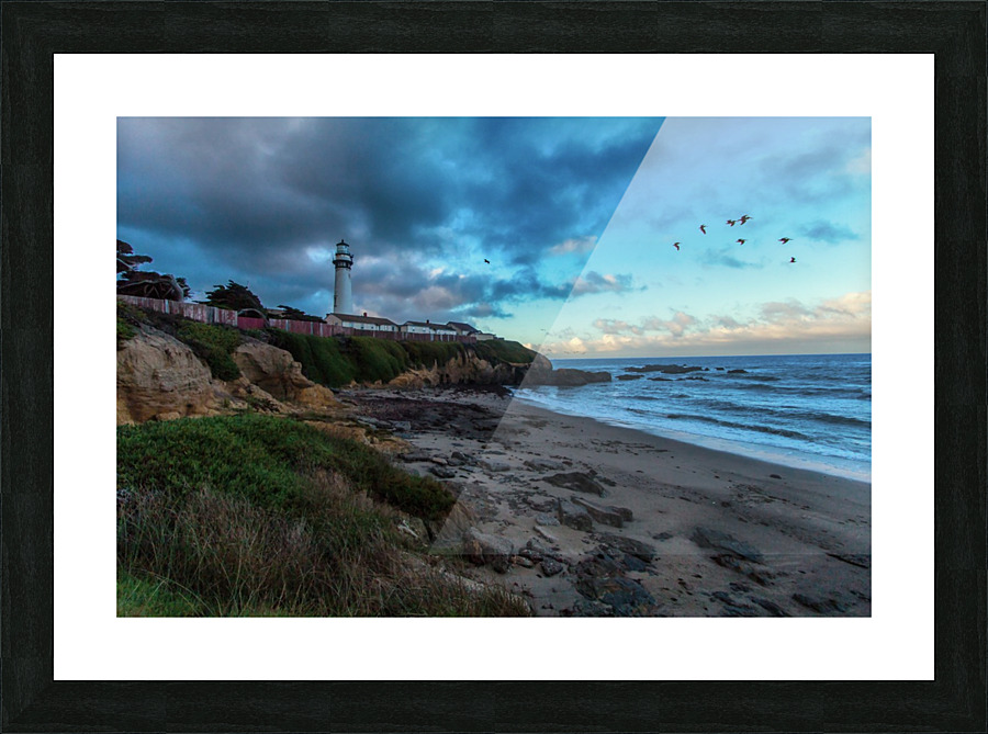 Lighthouse Picture Frame print