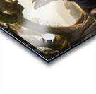 German Shepherd Puppy Resting Watches Butterfly Acrylic print