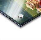 Patient Bichon Frise Waits For Picnic Treats Acrylic print