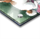 Tired Shih Tzu Puppy Rests After Beach Day With Sunglasses Acrylic print