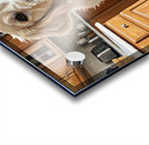 Golden Retriever Puppys Kitchen Discovery Impression Acrylique