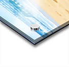 Shih Tzu Puppys First Beach Adventure With Cool Sunglasses Acrylic print