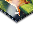 Happy Labrador Puppy Playing In Sunny Garden Acrylic print