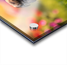 Pug Puppy Discovers Fun Game In Garden Acrylic print