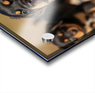 Rottweiler Puppy Feels Refreshed And Happy Impression Acrylique