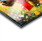 Beagle Puppy Discovers His Magic Cape Acrylic print