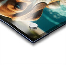 Tired Beagle Puppy Rests In The Kiddie Pool Impression Acrylique