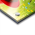 Dachshund Puppy Discovers A Giant Red Hat Acrylic print