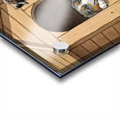 Happy Australian Shepherd Puppy Free From Crowded House Impression Acrylique