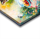 Husky Puppy Discovers Picnic Spread Impression Acrylique