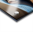 French Bulldog Puppy Discovers Cozy Blanket Adventure Acrylic print