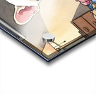 French Bulldog Puppy Getting Sleepy At Bedtime Impression Acrylique