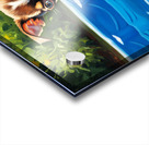 Chihuahua Puppy Discovers The Pool Impression Acrylique