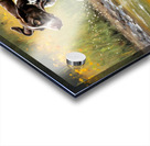 Happy Muddy German Shorthaired Pointer Puppy After Puddle Adventure Impression Acrylique