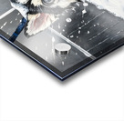 Proud Siberian Husky Puppy After First Professional Grooming Acrylic print