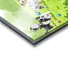 Australian Shepherd Puppy Spots Tennis Ball Acrylic print