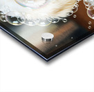 Happy Poodle Puppy After Bubble Adventure Impression Acrylique