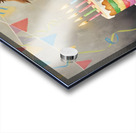 Sleepy Birthday Puppy Rests After Party Fun Acrylic print