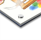 Puppy Participates In Family Board Game Acrylic print