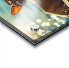 Chihuahua Puppy At Lake With Aviator Goggles Acrylic print