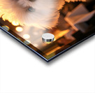 Bichon Frise Puppy Rests After Fun Evening Acrylic print