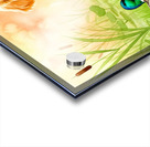 Golden Retriever Puppy Discovers The Pond Acrylic print