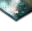 Pug Puppy Watches First Rainstorm From Car Window Impression Acrylique