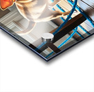 Chihuahua Puppy Discovers Yarn Ball Acrylic print