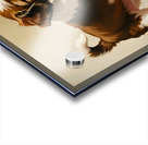 Shih Tzu Puppy Spots Tempting Sock In Laundry Basket Impression Acrylique