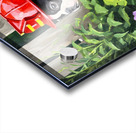 Boston Terrier Puppy Dreams Of Being A Brave Firefighter Acrylic print