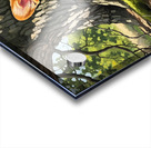 Content Corgi Puppy Dreams Under Tree Shade Impression Acrylique