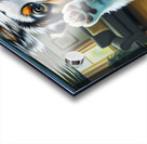 Australian Shepherd Puppy Discovers Amazing Fish Tank Acrylic print