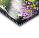 Border Collie Puppy Spots Something In The Sky Acrylic print