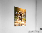 Live in the Moment Like Puppies Acrylic Print