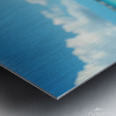 Yorkshire Terrier Puppy Discovers The Beach Metal print