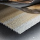 Drowsy German Shepherd Puppy Resting After Eating Impression metal